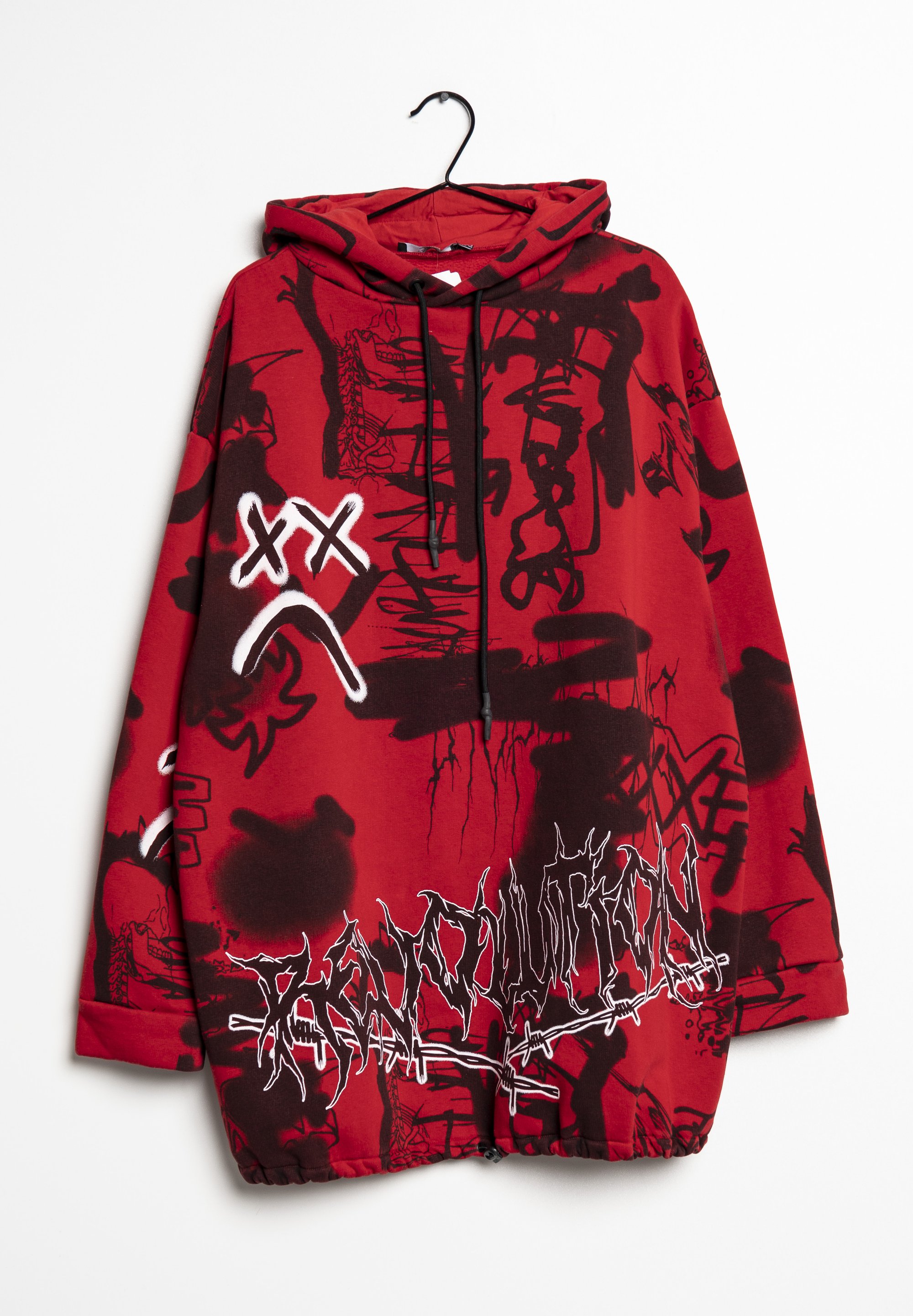 Jaded London Hoodie - red - (Pre-owned) - Zalando.ie
