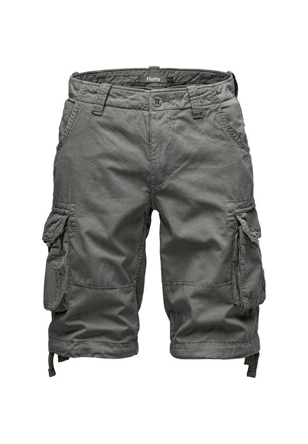 CARGO BERMUDA - Shorts - dunkelgrau