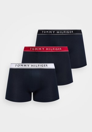 EVERYDAY ESSENTIALS TRUNK 3 PACK - Kitsad bokserid - white/red/desert sky