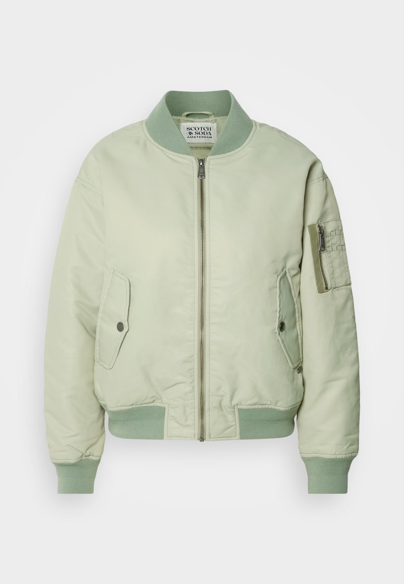 Scotch & Soda Bomberjacks lichtgroen
