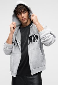 YOURTURN UNISEX - Φούτερ με φερμουάρ - grey