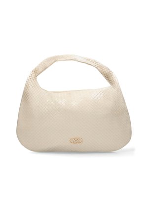 SHOULDER RIVA - Handtas - beige