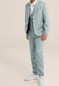 WE Fashion STRETCH - Kostymkavaj - green