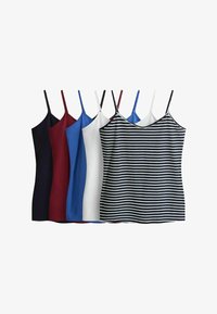 Niet geselecteerd, navy red white blue stripe