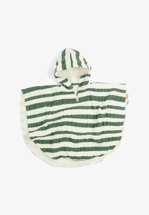 Done By Deer, BATH PONCHO - Strandhanddoek - green