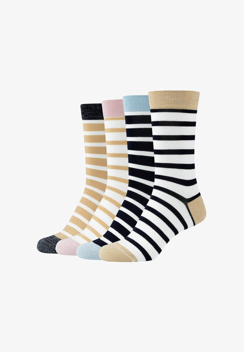 s.Oliver 4ER PACK - Strømper - night sky