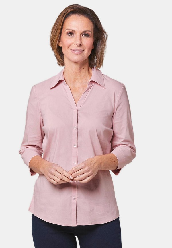 STRETCHBEQUEME - Hemdbluse - rosé