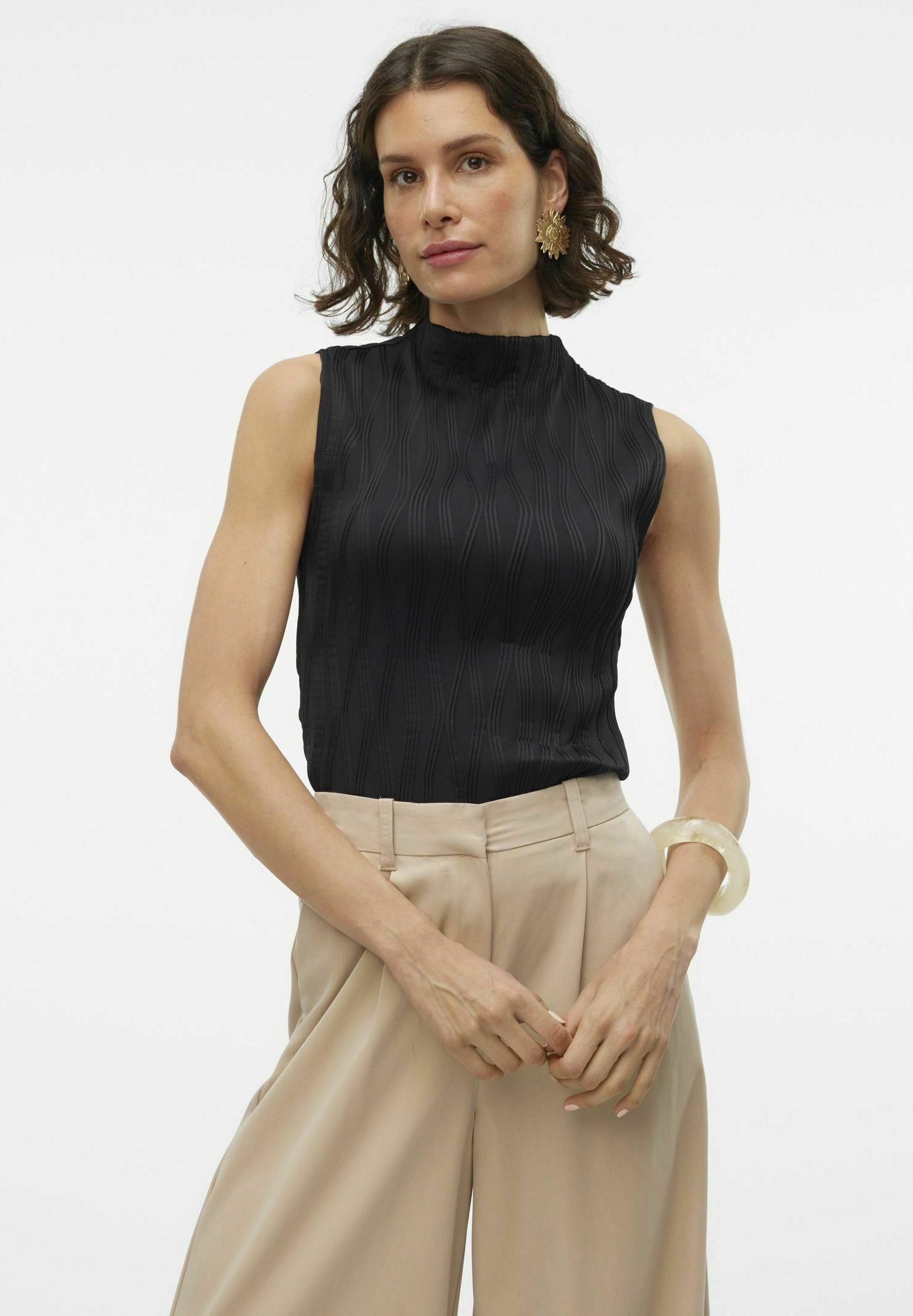 Modeka MX Top Gants, Schwarz/neon, 9