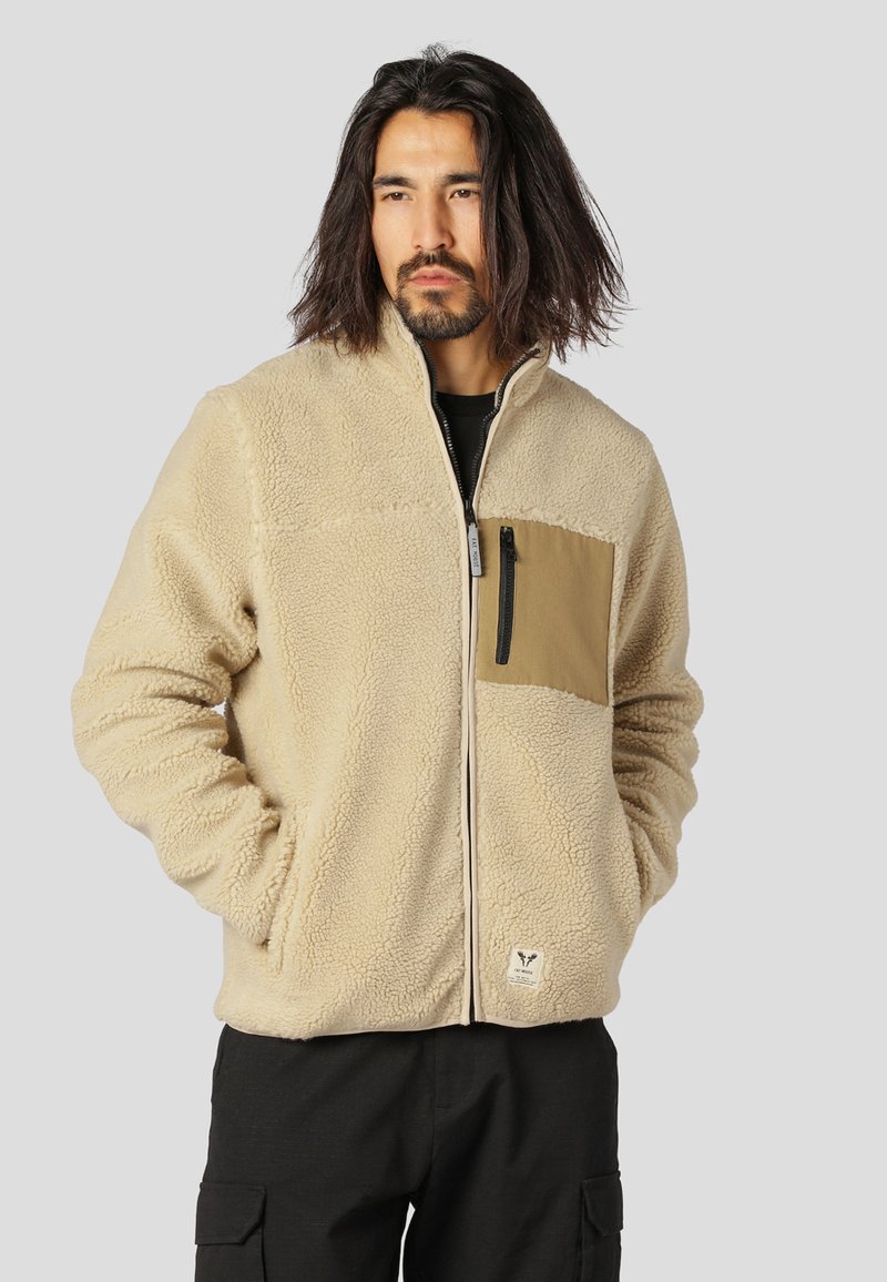 Fat Moose HUGH Veste polaire off white/écru ZALANDO.FR