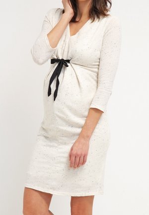 Jersey dress - off-white