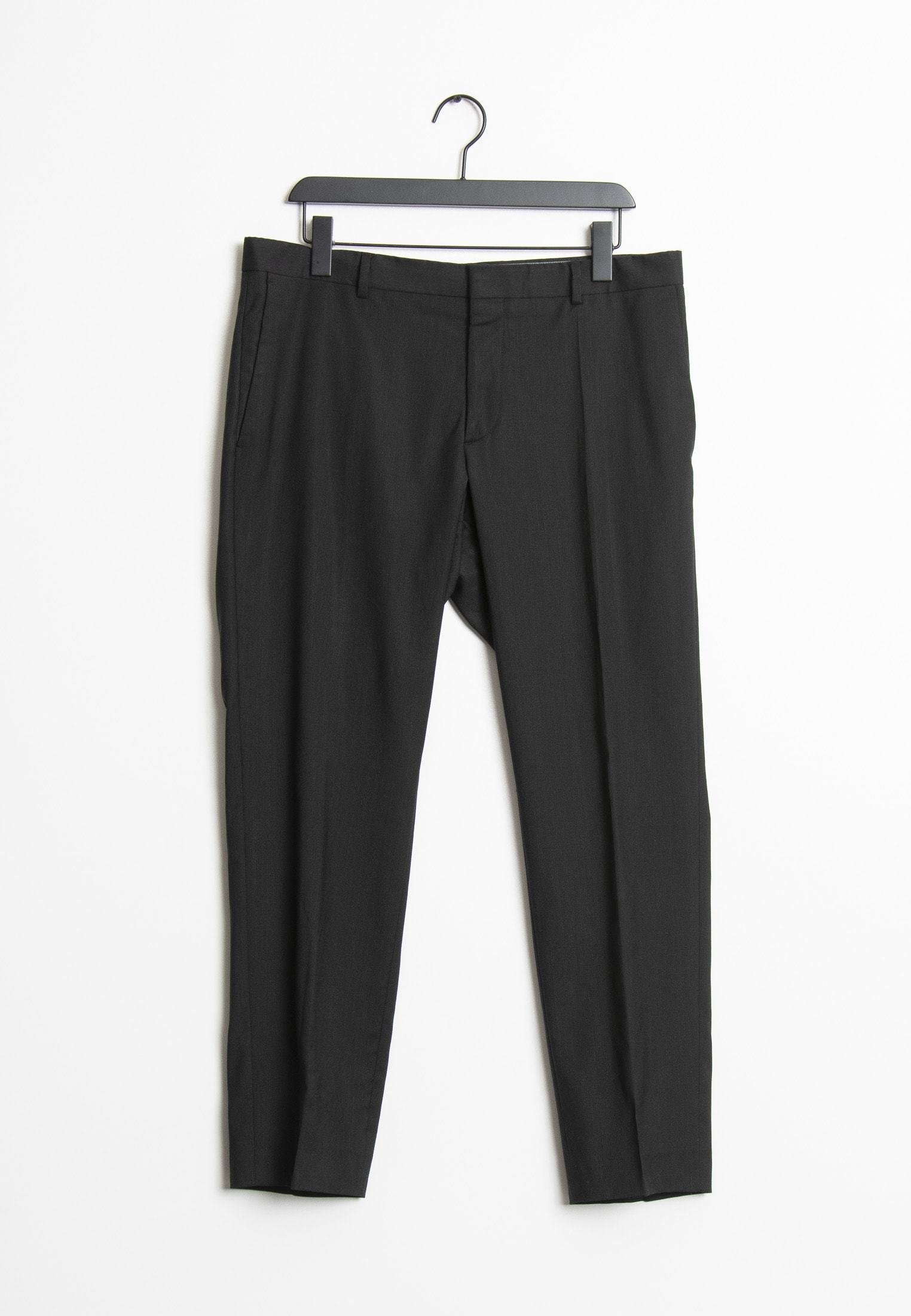 Calvin Klein Pantaloni eleganti - black/nero - Zalando.it