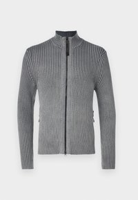 Cardigan - lead grey