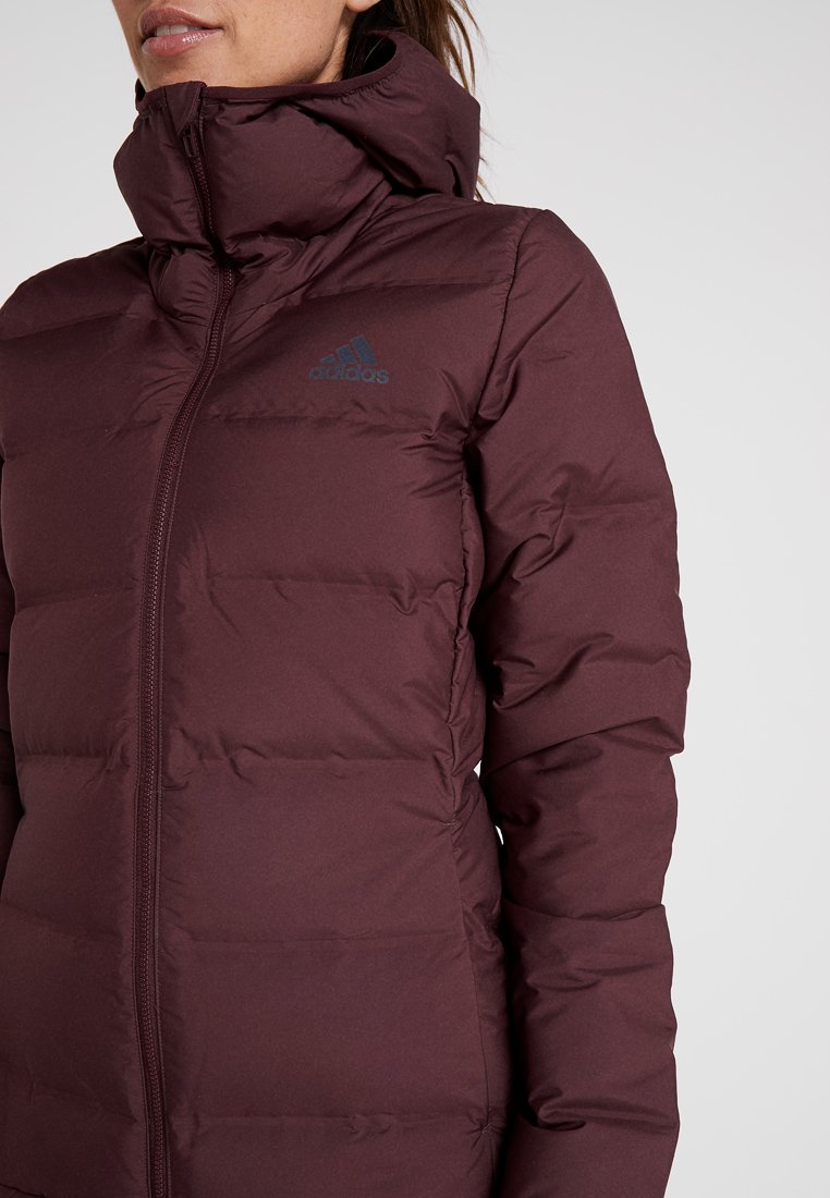 adidas Performance FOUNDATION JACKET Daunenjacke maroon adidas Performance FOUNDATION JACKET Daunenjacke black