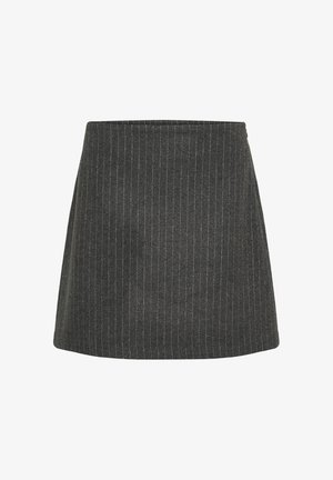 Culture, CUKAYLA - A-lõikeline seelik - grey pinstripe