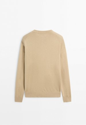 Massimo Dutti, Striktrøje - brown