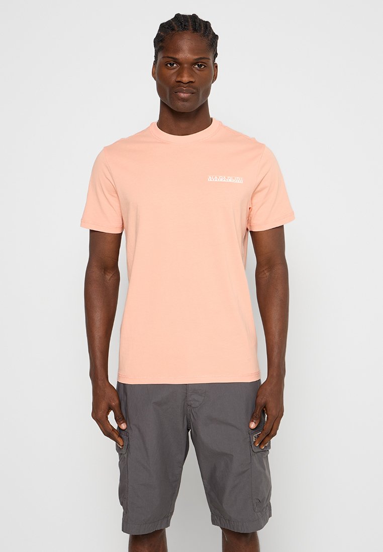 Napapijri T-shirt print abrikoos