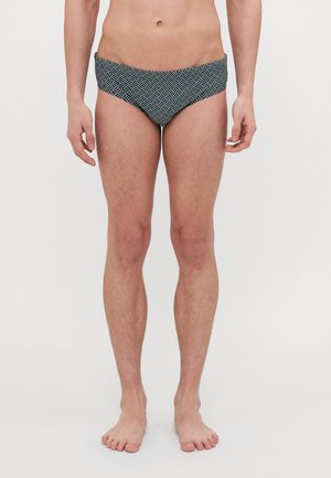 SWIM BRIEFS GRAPHIC PATTERN - Slip de bain - navy