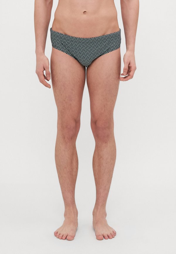 SWIM BRIEFS GRAPHIC PATTERN - Badehose Slip