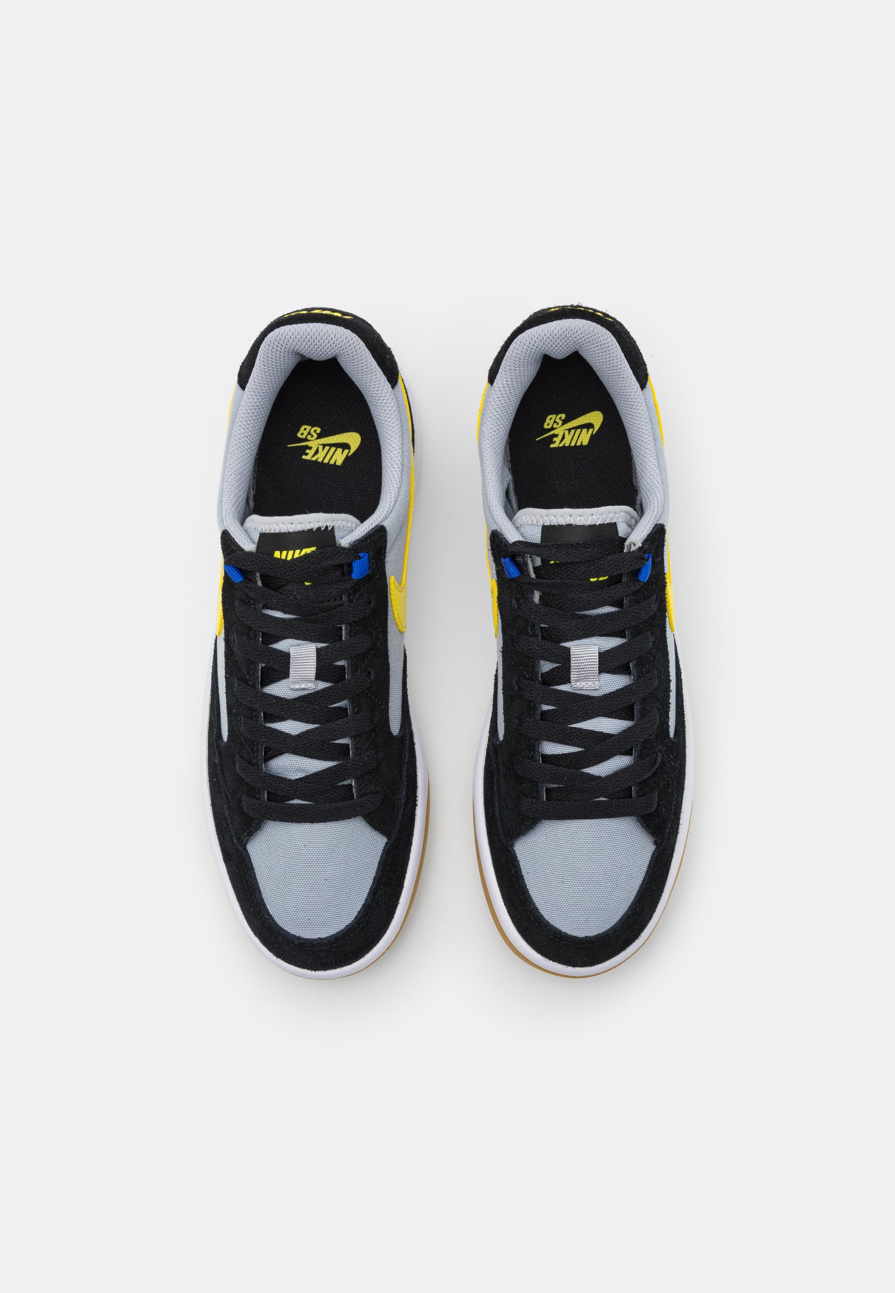 Nike SB ADVERSARY UNISEX - Zapatillas - black/yellow strike/wolf  grey/white/light brown/hyper royal/negro - Zalando.es