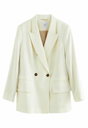 Next ROCHELLE HUMES DOUBLE BREASTED TAILORED PETITE  - Blazer - ecru