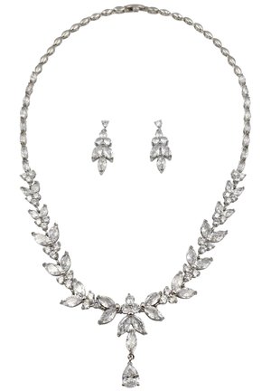 HOCHZEIT  PARTY  - Orecchini - silber & weiss