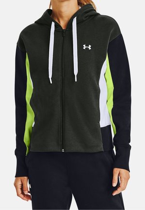 Sweat zippé - green