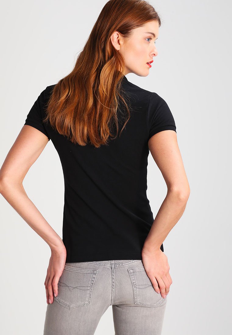 Polo Ralph Lauren SKINNY FIT - Poloshirt - polo black/zwart