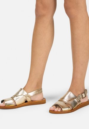 WIDE FIT  - Riemensandalette - gold