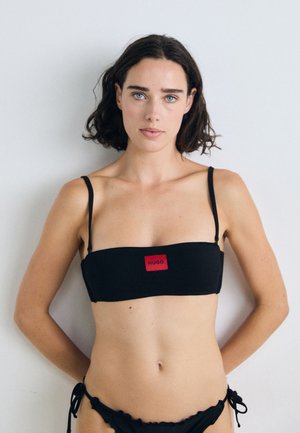 LABEL BANDEAU - Vrchný diel bikín - black