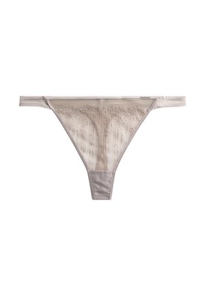 Marks & Spencer, FLORENCE EMBROIDERY - Tanga - soft brown