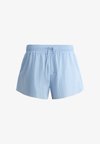 TECHNICAL MID RISE 2-IN-1 CHECK SHORTS - Short 2 en 1 - mid grey-blue