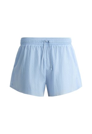 OYSHO, TECHNICAL MID RISE 2-IN-1 CHECK SHORTS - Short 2 en 1 - mid grey-blue