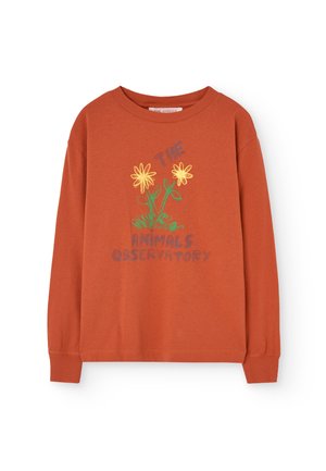 LONG SLEEVE LENGHT DOG UNISEX - Top dugih rukava - orange
