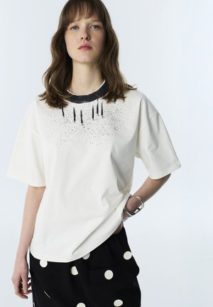 Twist, TWIST T-SHIRT T-SHIRT - T-shirt con stampa - ecru