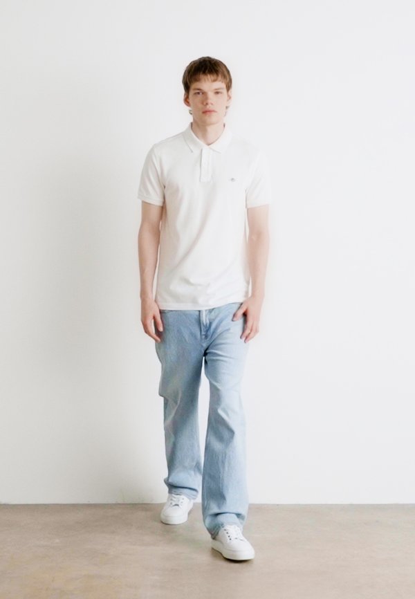 SLIM SHIELD - Polo shirt - weiß2