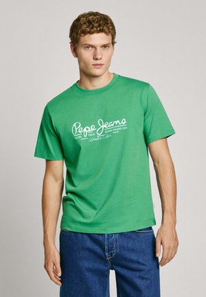 DUMAS  - Print T-shirt - pop green