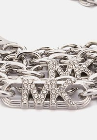 MICHAEL Michael Kors MINI CHAIN WITH PAVE LOGOS - Taljebælter - silver