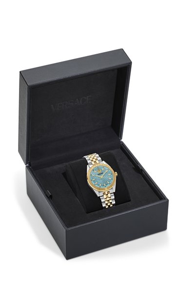 Versace V-CODE - Watch - bicolored