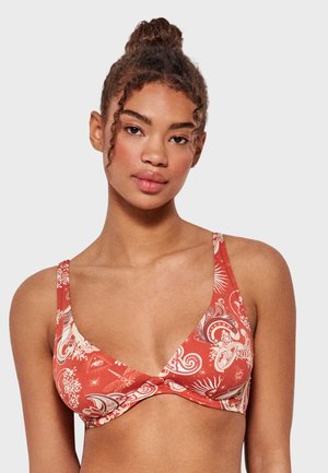 Gisela Top de bikini - coral