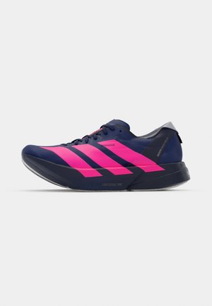 adidas Performance ADIZERO ADIOS PRO 4 - Scarpe da corsa su strada - dark blue/shock pink/dash grey