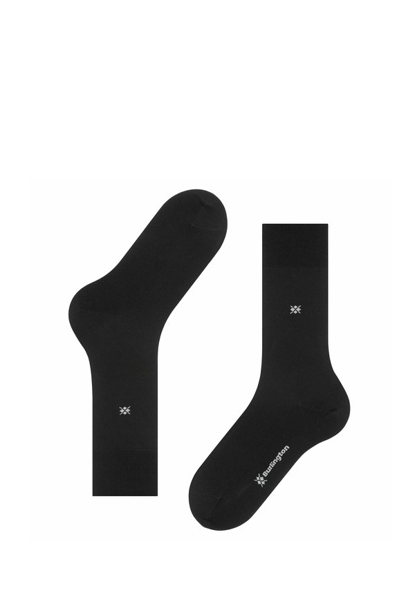 2ER PACK - DUBLIN KURZ LOGO ONE SIZE EINFARBIG - Socks - schwarz3