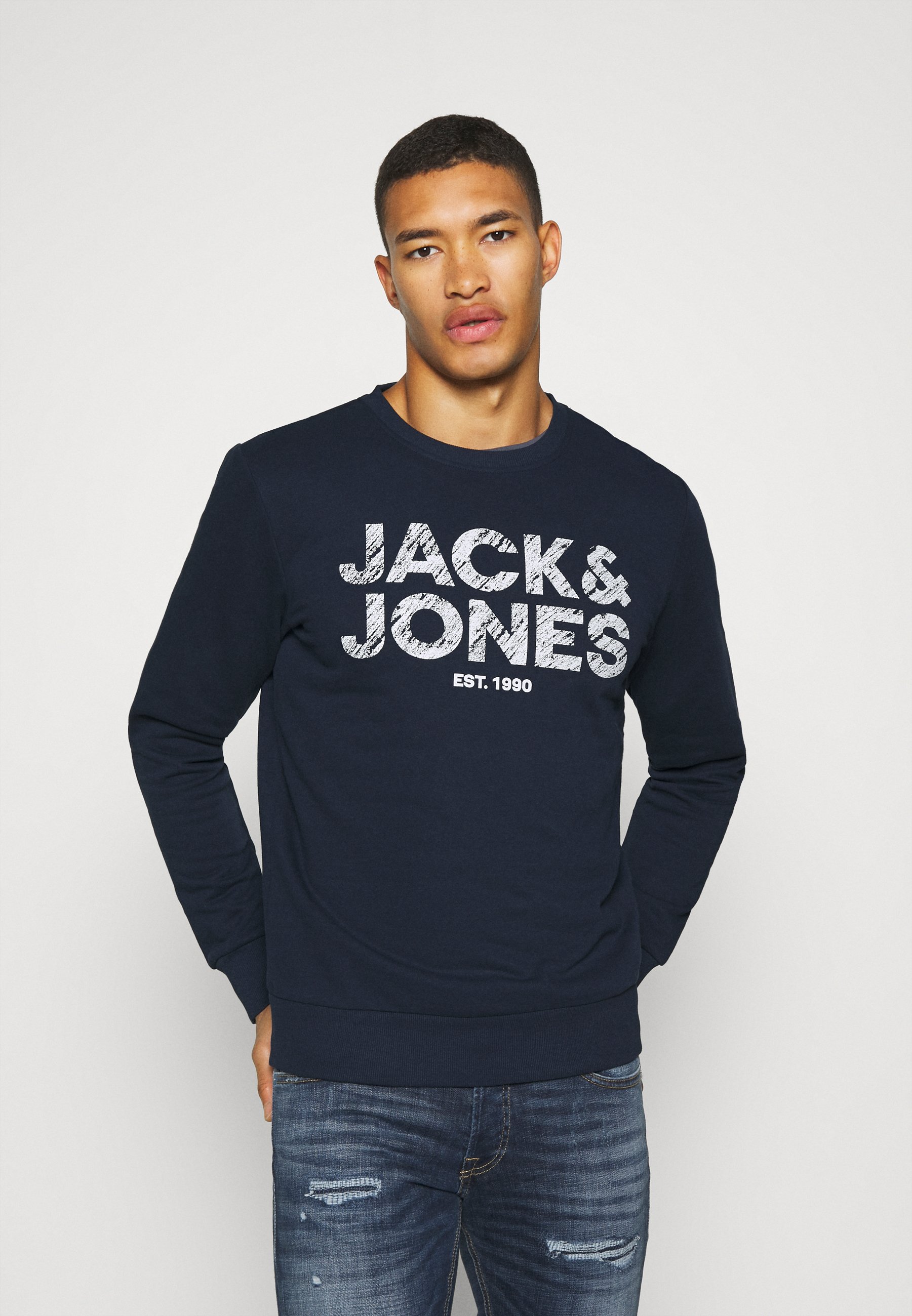 Jack /& Jones Jcowiseman Sweat High Neck Ka Sudadera para Hombre