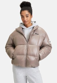 Fila LEPE SHINY Winter jacket deep taupe/brown Zalando
