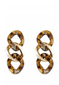 Next CHUNKY - Pendientes - tortoiseshell brown