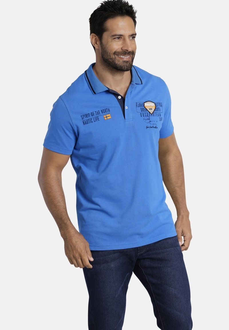 Jan Vanderstorm HALLFRED - Poloshirt - blau