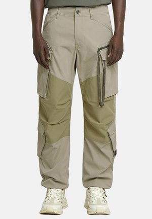 ROVIC ZIP - Cargo trousers - vintage khaki