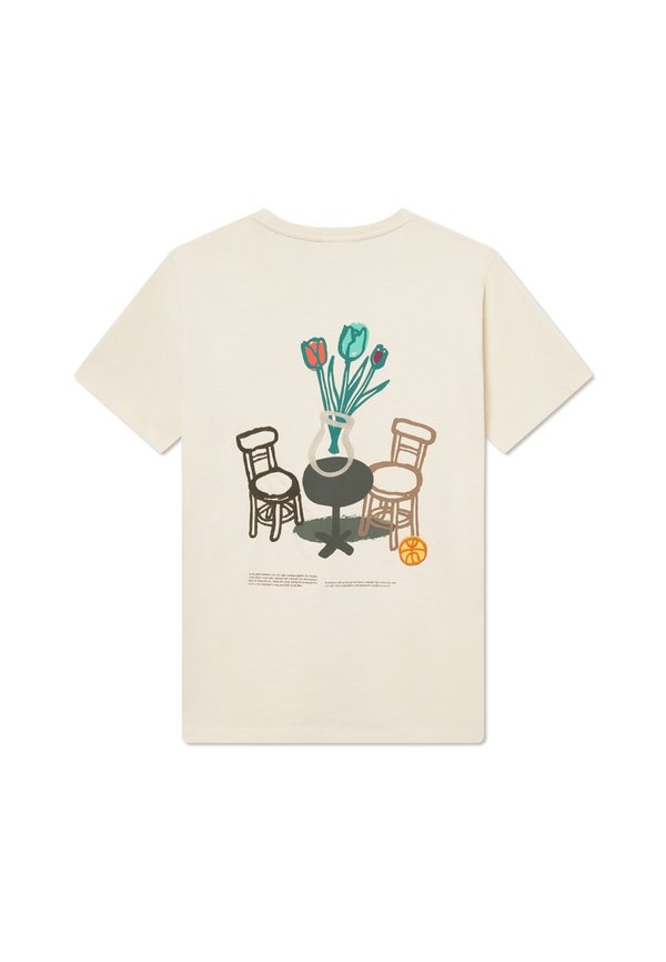 BRUNO CAFÉ - Print T-shirt - light ivory2
