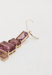 Lauren Ralph Lauren STONE CHANDELIER - Náušnice - pink/gold-coloured