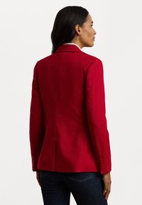Lauren Ralph Lauren WOOL FLANNEL BLAZER - Žakete - festive red