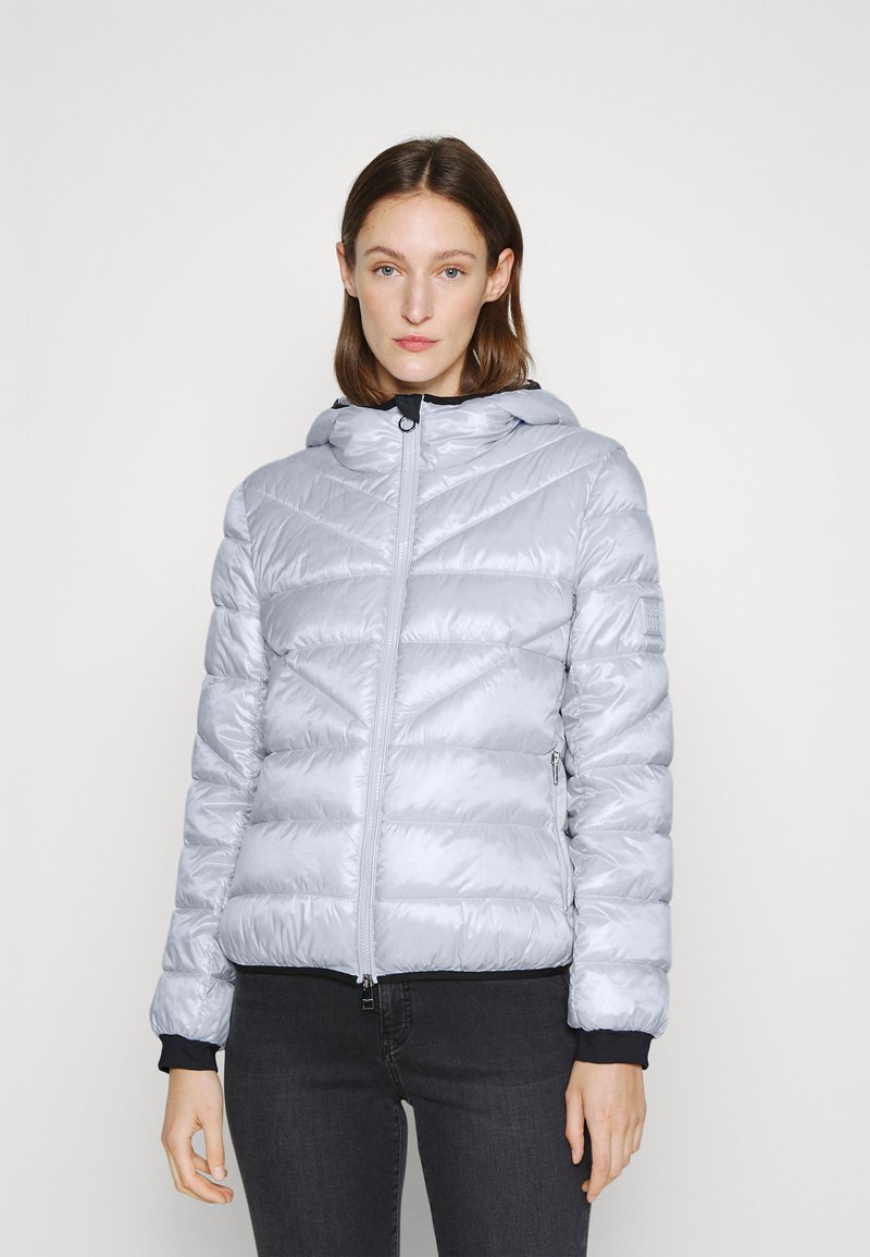 Marc Cain Down jacket - soft powder blue/light blue - Zalando.ie